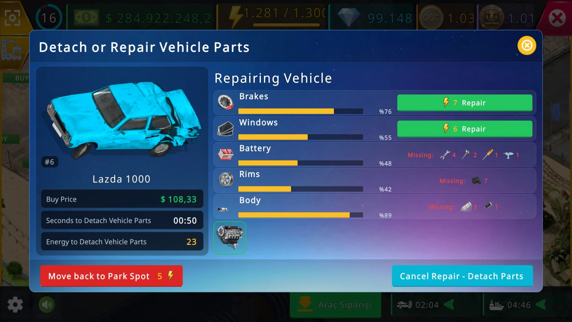 Junkyard Tycoon: Car Business screenshot
