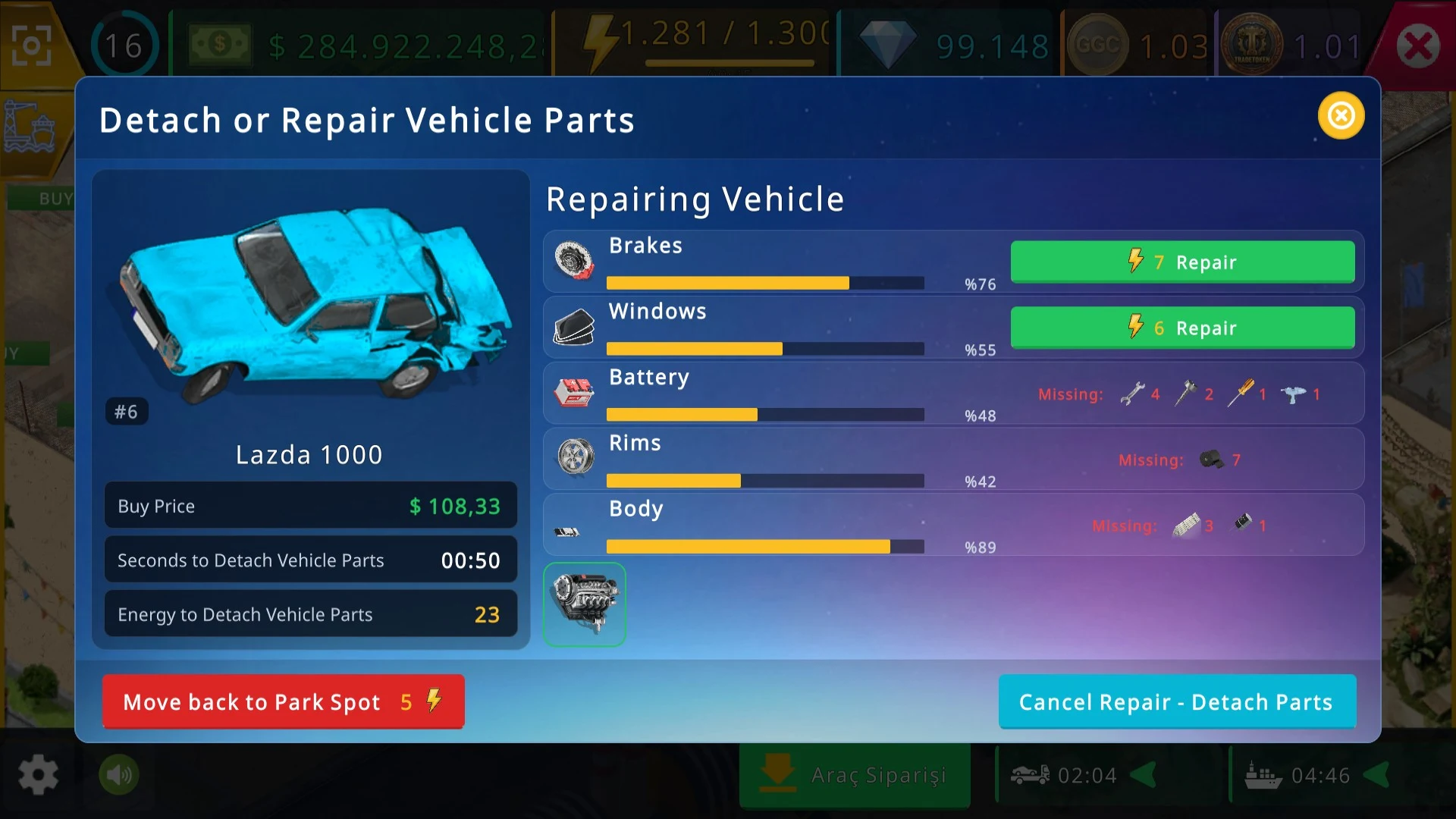 Junkyard Tycoon: Car Business screenshot